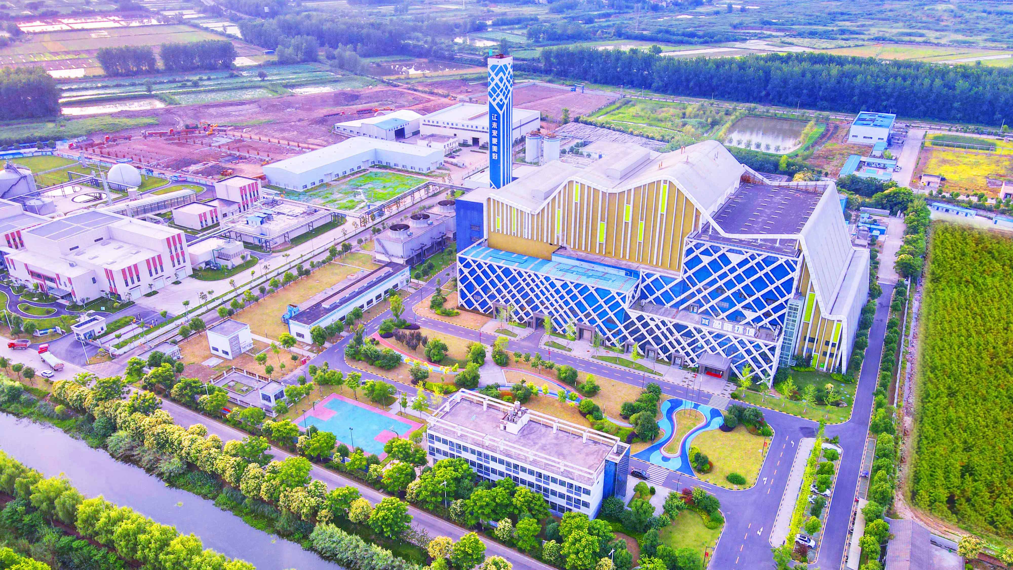 湖北仙桃生涯垃圾点火发电厂